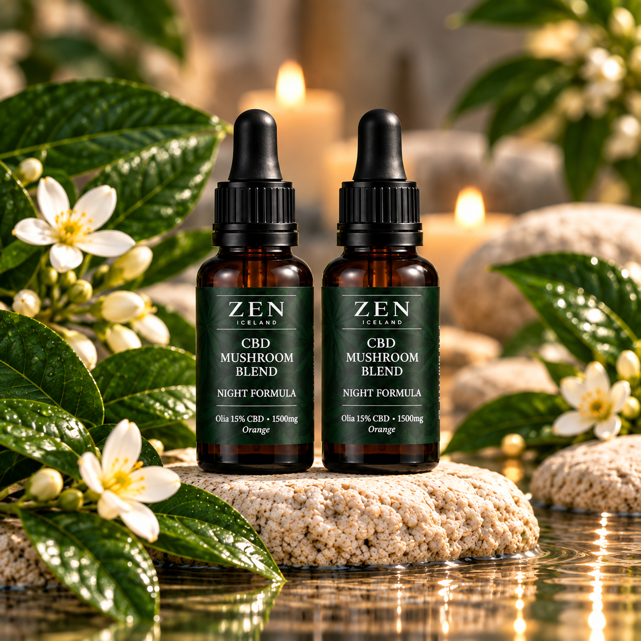 TVÖFÖLD NÆTURFORMÚLA – 15% CBD - Image 2